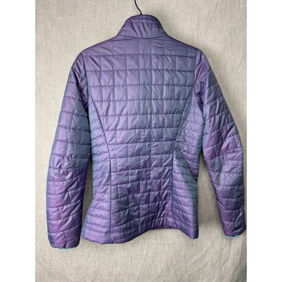 Patagonia Jacket Purple Lavender Nano Puff PrimaLoft Insulated Puffer Womens Xs - Picture 6 of 10